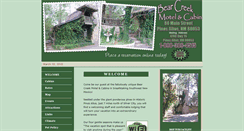 Desktop Screenshot of bearcreekcabins.com